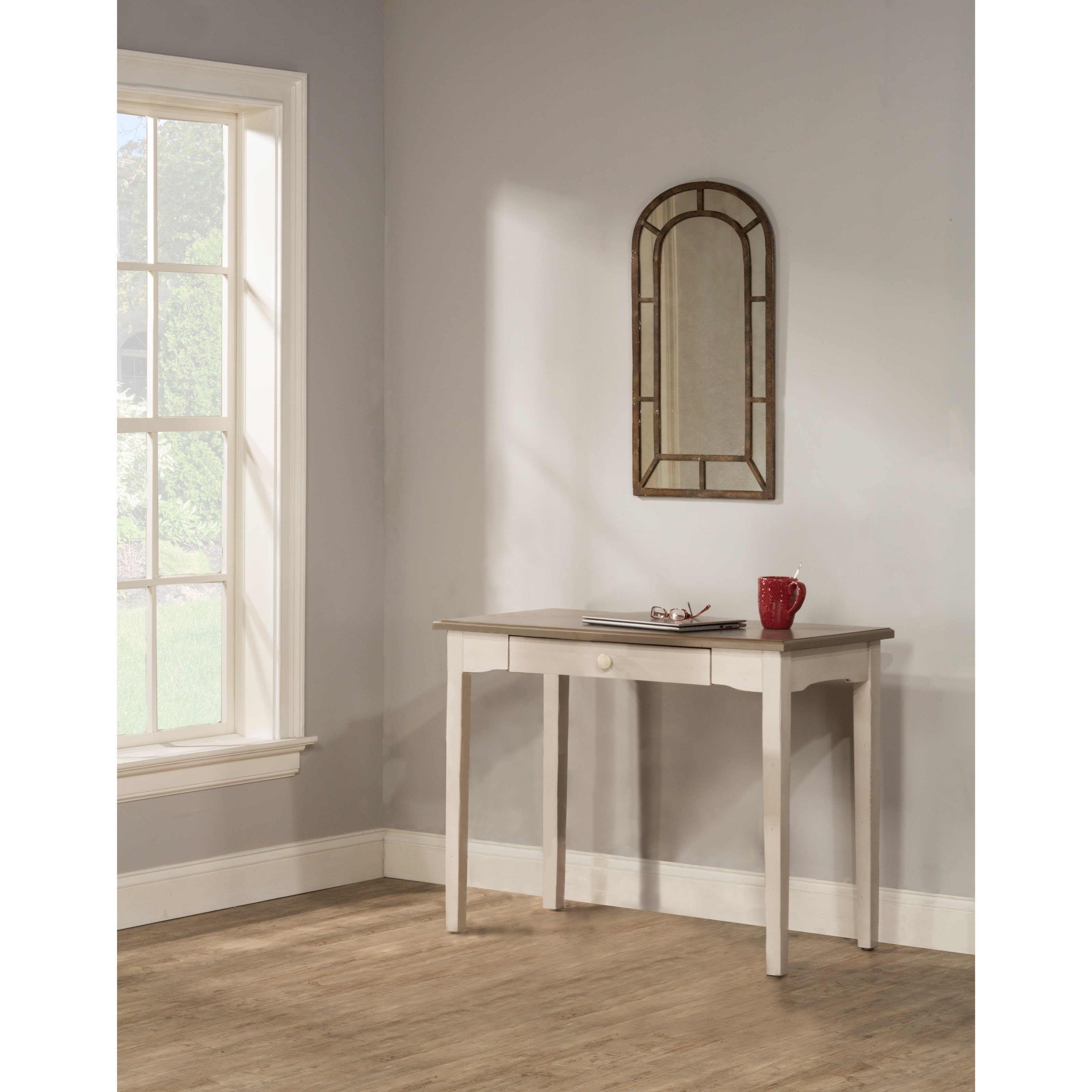 Farmhouse two hot sale tone desk